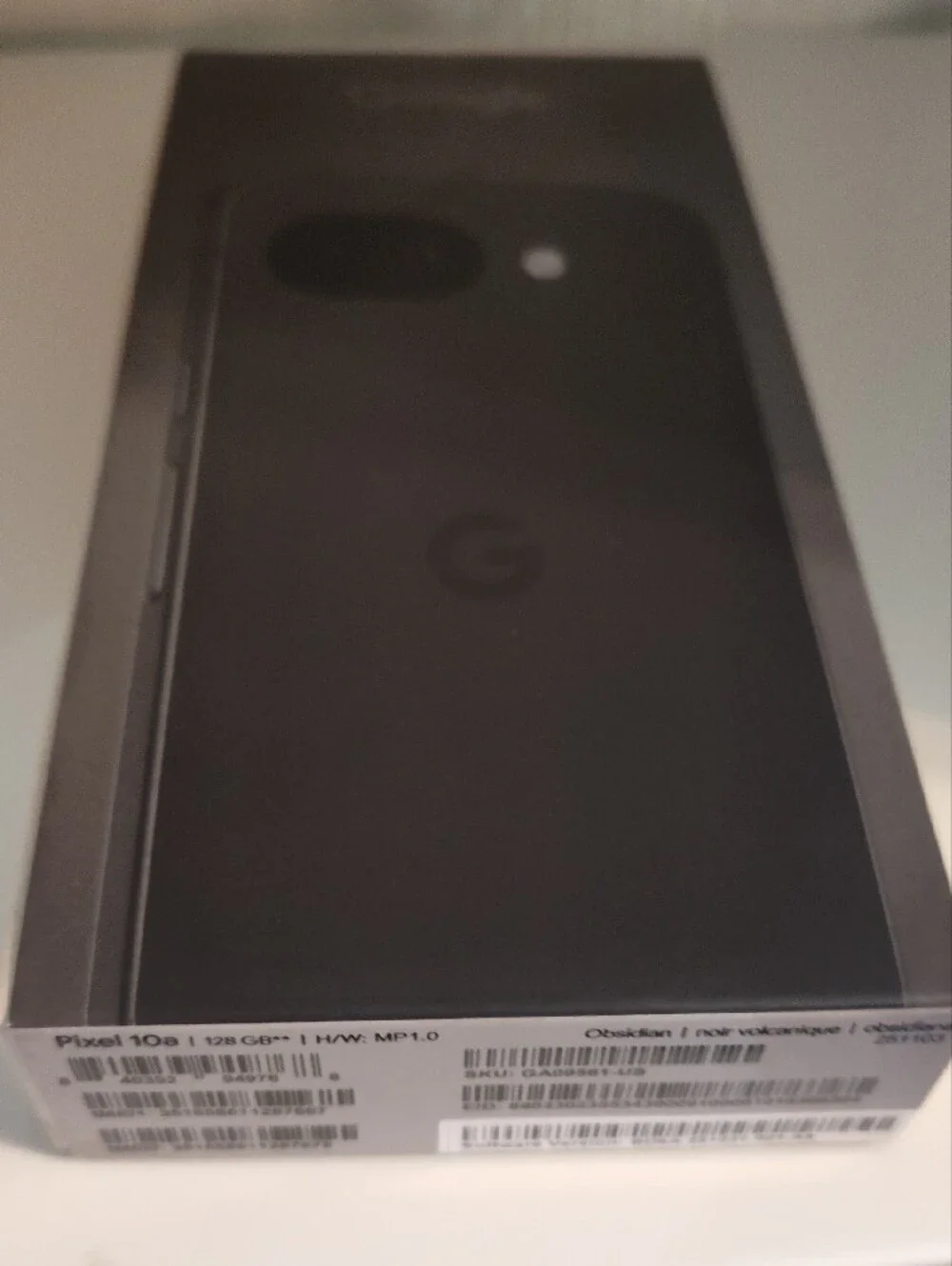 Google Pixel 10a Phone in OBSIDIAN